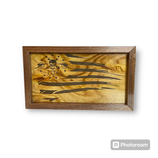 Distressed 1776 Flag - Small