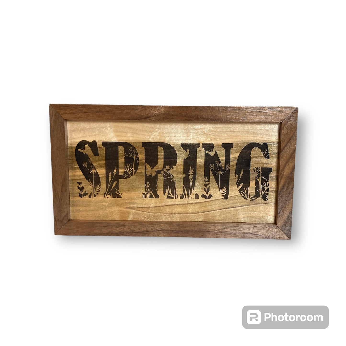 Abstract “Spring” Sign