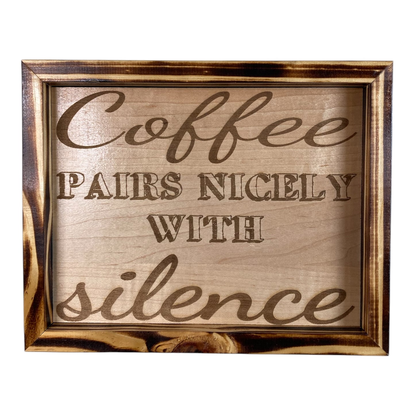 Coffee Pairs Nicely with Silence