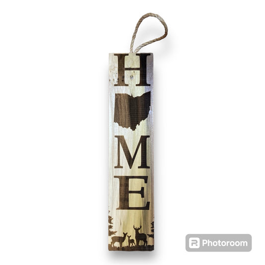 State “Home” Door Hanging Sign (State Customizable)