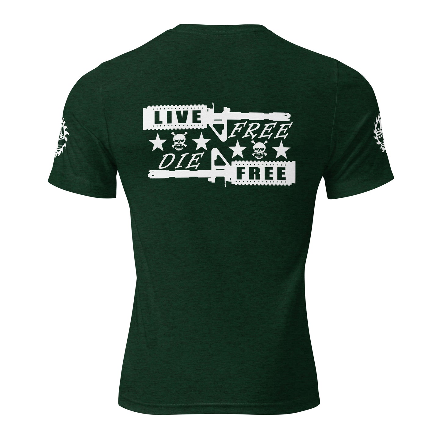 "Live Free. Die Free." Short sleeve t-shirt